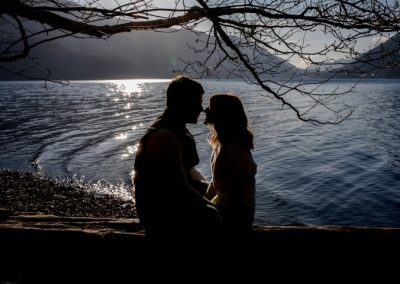 Couple in love photo Pacific Northwest Silhouette