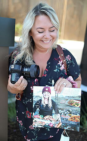 Stephanie Gray With Her Camera