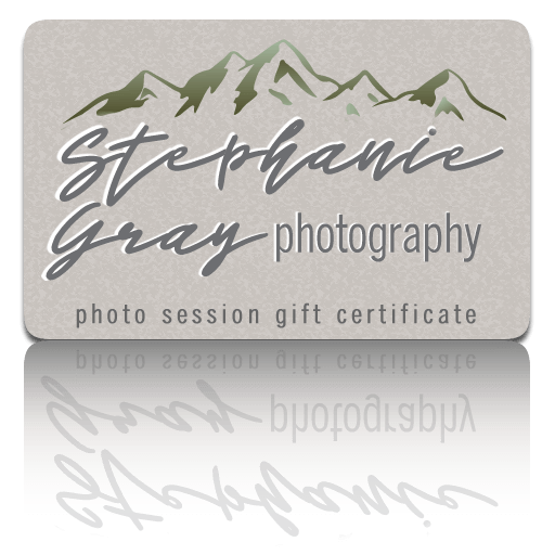 Stephanie Gray Photography Gift Certificates